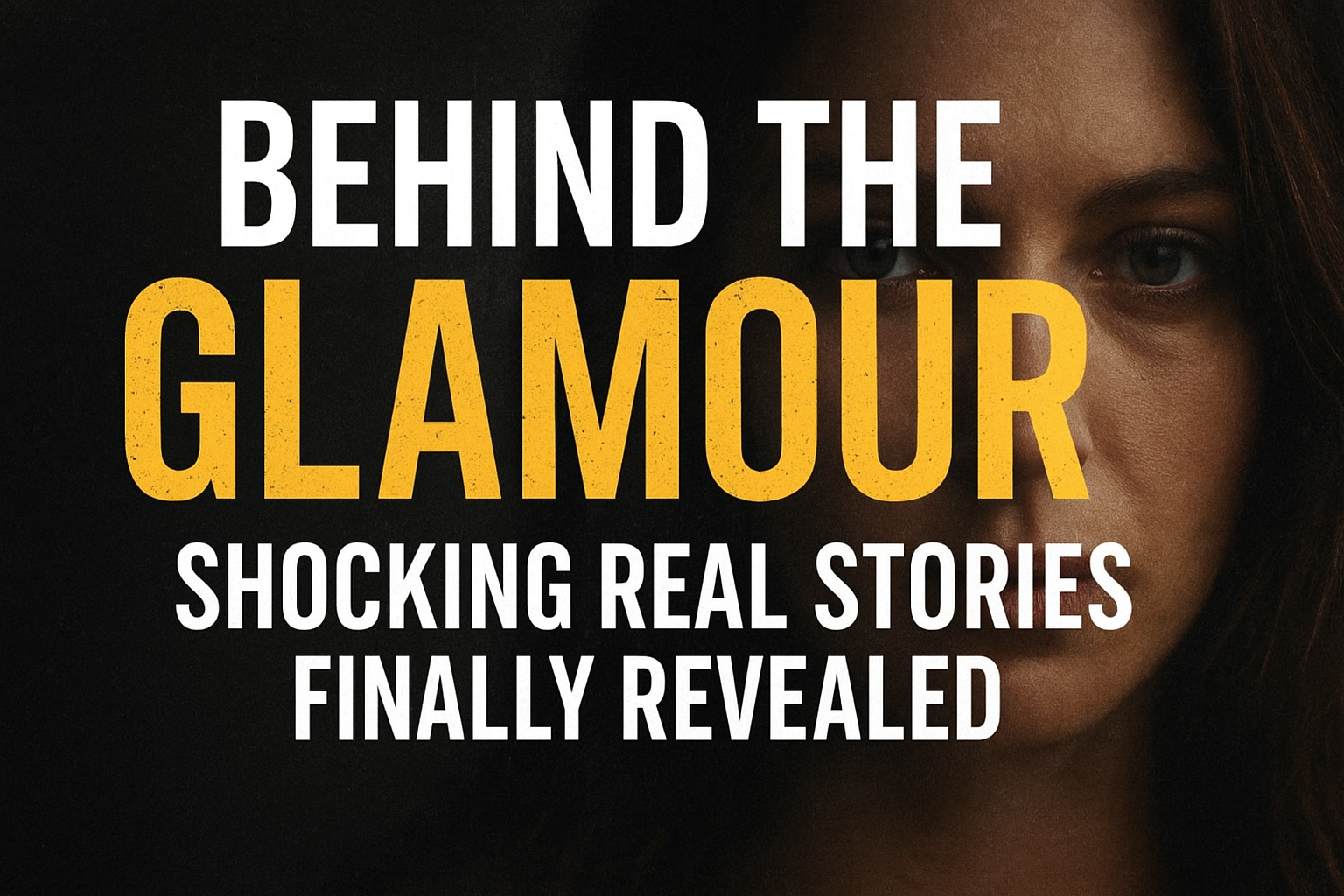 Behind the Glamour Shocking Real Stories Finally Revealed